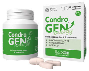 CONDROGEN ENERGY 60 COMPRESSE MASTICABILI - Farmaunclick.it