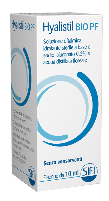GOCCE OCULARI HA 0,2% E ACQUE DISTILLATE HYALISTIL BIO PF FRUTTI ROSSI 10 ML - Farmaunclick.it