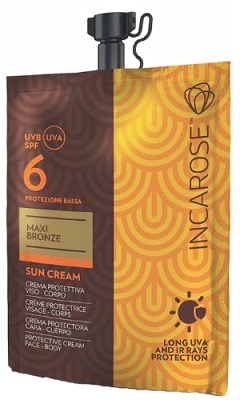 INCAROSE MAXI BRONZE SUN CREAM SPF6 50 ML - Farmaunclick.it