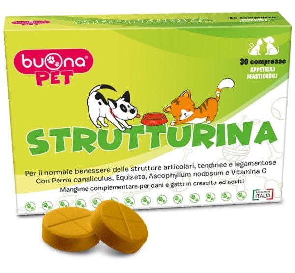 BUONAPET STRUTTURINA 30 COMPRESSE - Farmaunclick.it