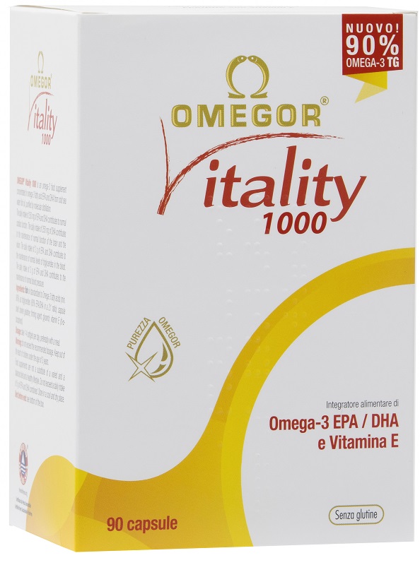 OMEGOR VITALITY 1000 90 CAPSULE - Farmaunclick.it