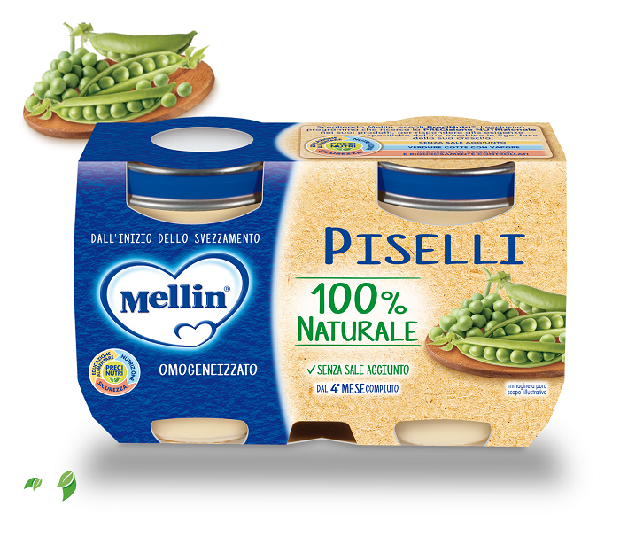 OMOGENEIZZATO PISELLI 2 X 125 G - Farmaunclick.it