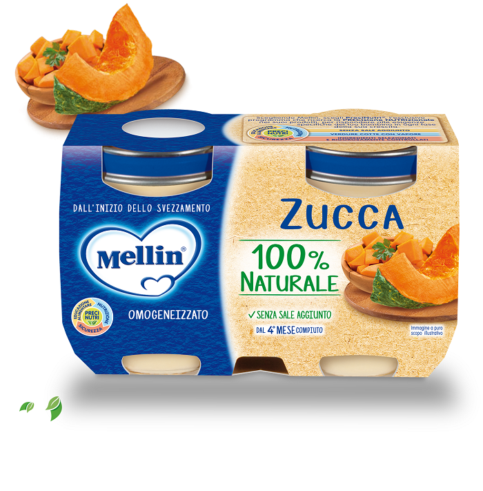 OMOGENEIZZATO ZUCCA 2 X 125 G - Farmaunclick.it