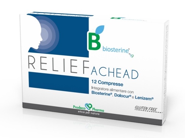 BIOSTERINE RELIEF ACHEAD 12 COMPRESSE - Farmaunclick.it