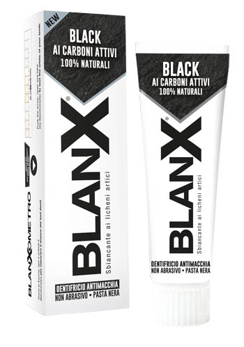 BLANX BLACK CARBONE 75 ML - Farmaunclick.it