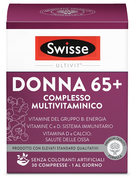SWISSE DONNA 65+ COMPLESSO MULTIVITAMINICO 30 COMPRESSE - Farmaunclick.it