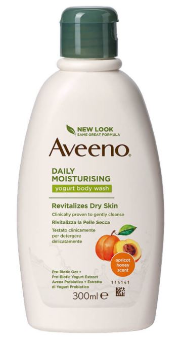 AVEENO BAGNO DOCCIA YOGURTH ALBICOCCA&MIELE 300 ML PROMO - Farmaunclick.it
