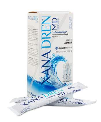 XANADREN ANANAS 10 STICK PACK X 15 ML - Farmaunclick.it