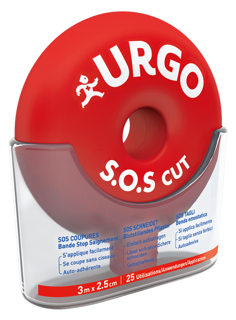 BENDA URGO SOS CUT 3X2,5CM - Farmaunclick.it