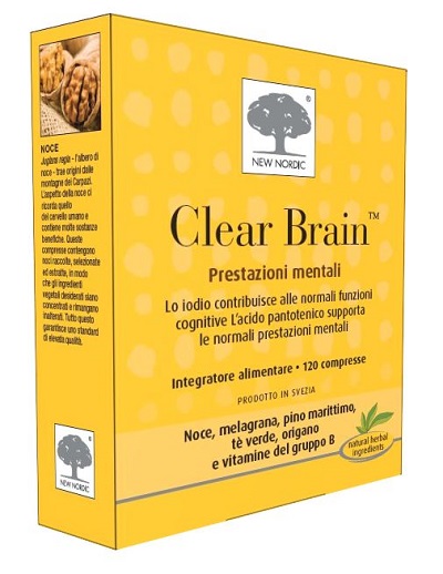 CLEAR BRAIN 120 COMPRESSE - Farmaunclick.it