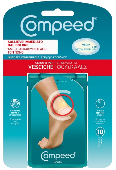 COMPEED CEROTTO VESCICHE MEDIO 10 PEZZI - Farmaunclick.it