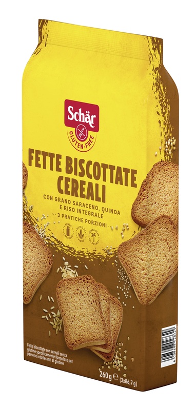 SCHAR FETTE BISCOTTATE AI CEREALI 260 G - Farmaunclick.it