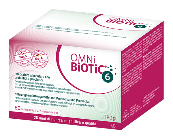 OMNI BIOTIC 6 POLVERE 60 BUSTINE DA 3 G - Farmaunclick.it