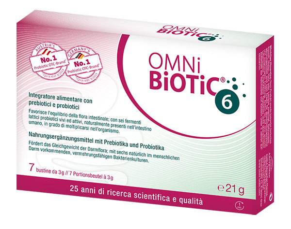 OMNI BIOTIC 6 POLVERE 7 BUSTINE DA 3 G - Farmaunclick.it