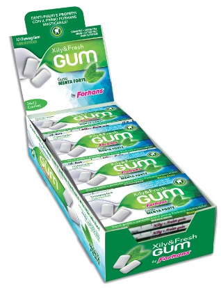 FORHANS GOMMA DA MASTICARE XYLI&FRESH GUM 12 CONFETTI - Farmaunclick.it