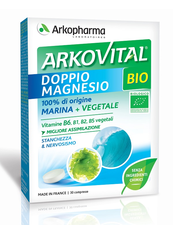 ARKOVITAL DOPPIO MAGNESIO BIO 30 COMPRESSE - Farmaunclick.it