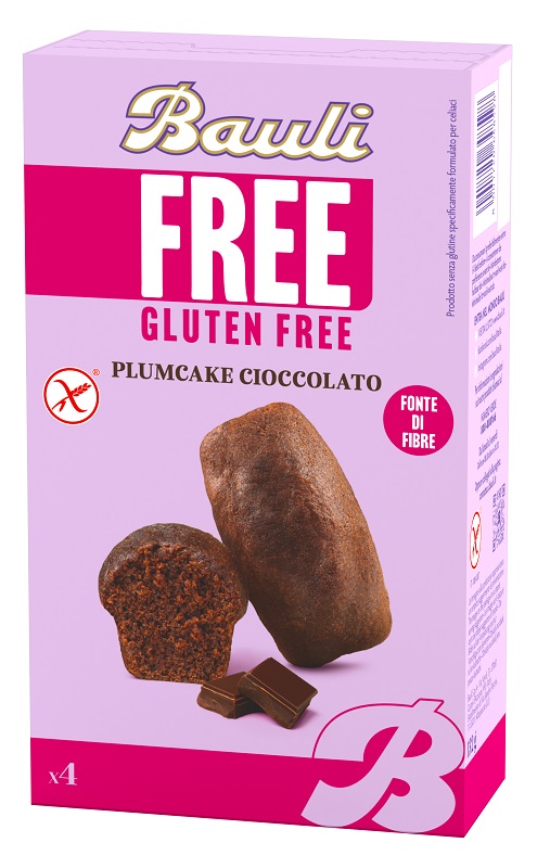 BAULI PLUMCAKE SENZA AL CIOCCOLATO 4 PEZZI X 33 G - Farmaunclick.it
