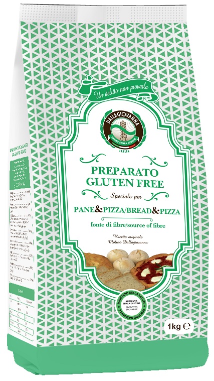 PREPARATO GLUTEN FREE SPECIALE PER PANE E PIZZA 1 KG - Farmaunclick.it