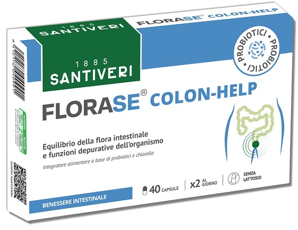 FLORASE COLON HELP 40 CAPSULE - Farmaunclick.it
