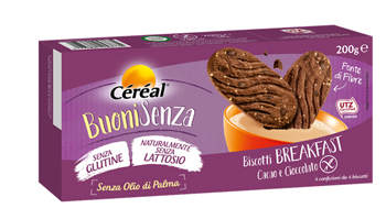 CEREAL BUONI SENZA BISCOTTI BREAKFAST CACAO E CIOCCOLATO 200 G - Farmaunclick.it