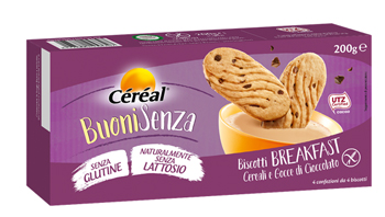 CEREAL BUONI SENZA BISCOTTI BREAKFAST CEREALI E GOCCE DI CIOCCOLATO 200 G - Farmaunclick.it