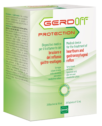 GERDOFF PROTECTION SCIROPPO 20 BUSTE 10 ML - Farmaunclick.it