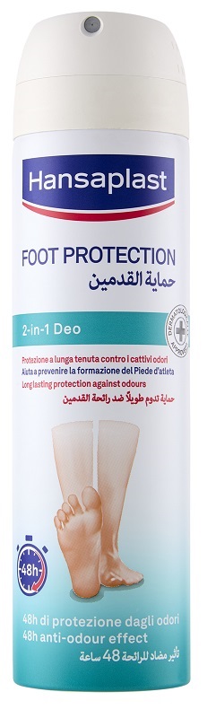 HANSAPLAST FOOT PROTECTION 2 IN 1 DEO 150 ML - Farmaunclick.it