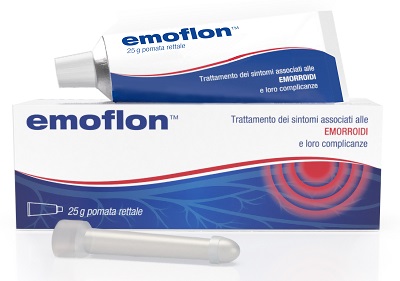 EMOFLON POMATA RETTALE TUBETTO 25 G CON APPLICATORE - Farmaunclick.it