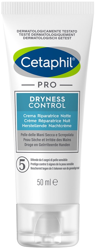 CETAPHIL PRO DRYNESS CONTROL CREMA MANI RIPARATRICE NOTTE 50 ML - Farmaunclick.it