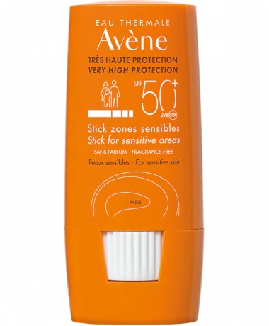 AVENE EAU THERMALE STICK LARGE ZONE SENSIBILI 50+ 8 G - Farmaunclick.it