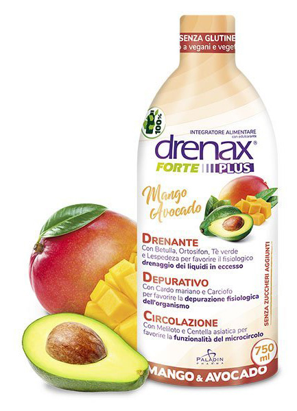 DRENAX FORTE MANGO AVOCADO 750 ML - Farmaunclick.it