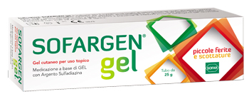 MEDICAZIONE IN GEL SOFARGEN TUBO 25 G - Farmaunclick.it