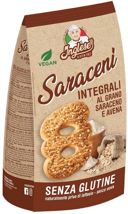 INGLESE BISCOTTI SARACENI ALL'AVENA 300 G - Farmaunclick.it