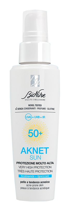 AKNET SUN PROTEZIONE MOLTO ALTA SPF50+ 50 ML - Farmaunclick.it