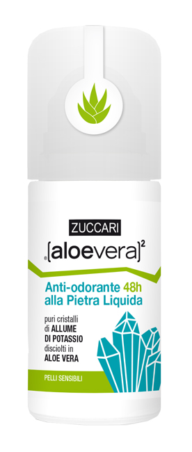 ALOEVERA2 ANTIODORE PIETRA LIQUIDO ROLL ON 50 ML - Farmaunclick.it