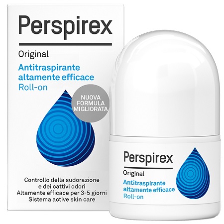 PERSPIREX ORIGINAL ANTITRASPIRANTE ROLL-ON DEODORANTE NUOVA FORMULA 20 ML - Farmaunclick.it