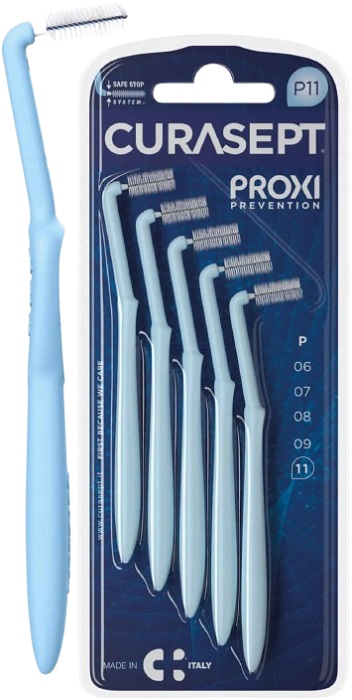CURASEPT PROXI ANGLE P11 AZZURRO/LIGHT BLUE - Farmaunclick.it