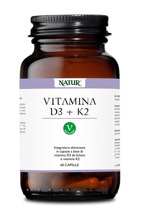 VITAMINA D3+K2 60 CAPSULE - Farmaunclick.it