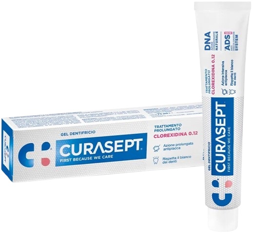 CURASEPT DENTIFRICIO 0,12 75 ML ADS+DNA - Farmaunclick.it