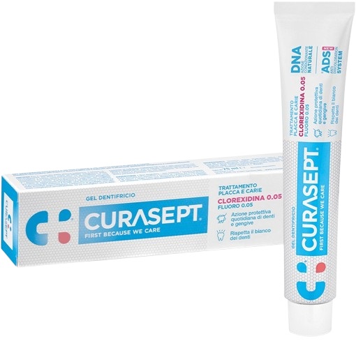 CURASEPT DENTIFRICIO 0,05 75 ML ADS+DNA - Farmaunclick.it