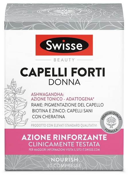 SWISSE CAPELLI FORTI DONNA 30 COMPRESSE - Farmaunclick.it