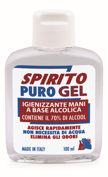 SPIRITO PURO GEL IGIENIZZANTE MANI 100 ML - Farmaunclick.it