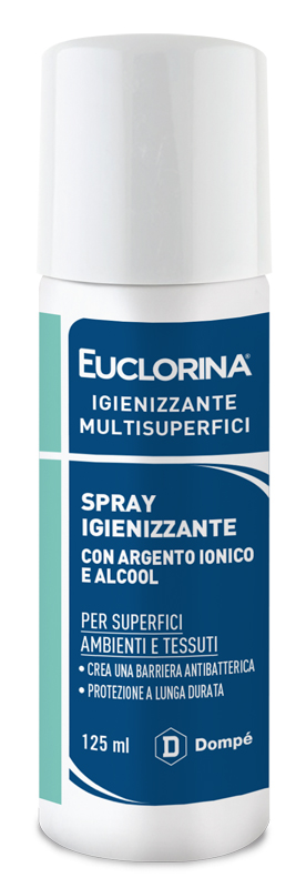 EUCLORINA IGIENIZZANTE MULTISUPERFICI SPRAY 125 ML - Farmaunclick.it