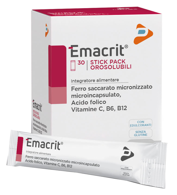EMACRIT OROSOLUBILE 30 STICK PACK - Farmaunclick.it