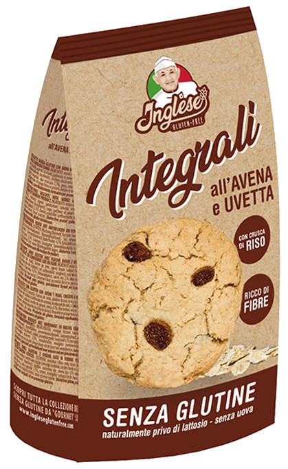 INGLESE BISCOTTI AVENA UVETTA 300 G - Farmaunclick.it