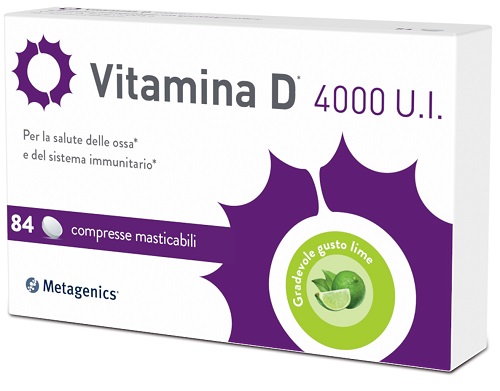 VITAMINA D 4000UI 84 COMPRESSE - Farmaunclick.it