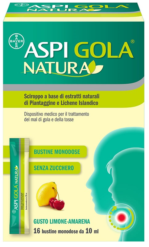 ASPI GOLA NATURA 16 BUSTINE MONODOSE DA 10 ML - Farmaunclick.it