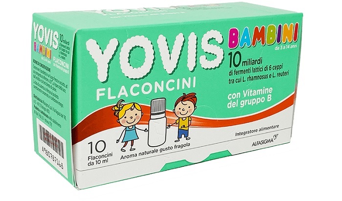 YOVIS BAMBINI FRAGOLA 10 FLACONCINI DA 10 ML - Farmaunclick.it