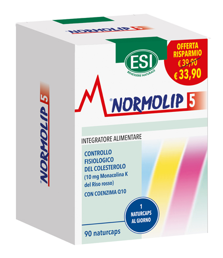ESI NORMOLIP 5 90 NATURCAPS TAGLIO PREZZO - Farmaunclick.it
