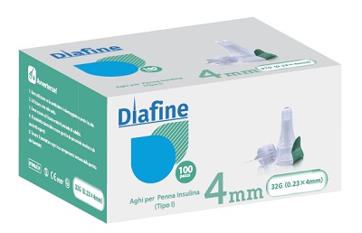 AGO PUNGIDITO PER INSULINA DIAFINE 32GX4MM 100 PEZZI - Farmaunclick.it